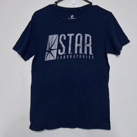 Star Laboratories The Flash CW Youth Large Graphic Shirt, Blue *(Please Read)* - Picture 1 of 4